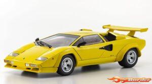 Kyosho 1/18 Lamborghini Countach LP5000 Quattrovalvove Yellow 8320Y