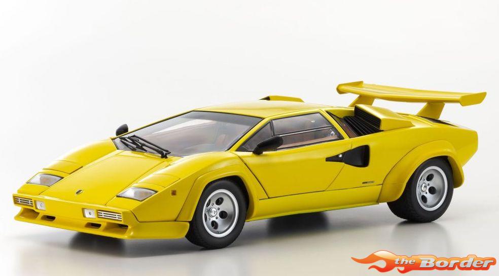 Kyosho 1/18 Lamborghini Countach LP5000 Quattrovalvove Yellow 8320Y