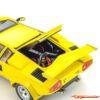 Kyosho 1/18 Lamborghini Countach LP5000 Quattrovalvove Yellow 8320Y - Afbeelding 6