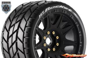 LouiseRC MFT MT-Rocket 1/8 Monster Truck Tyres (Removable 17mm Hex, 0" & 1/2" Offset) LR-T3353SB
