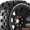 LouiseRC MFT MT-Uphill 1/8 Monster Truck Tyres (Removable 17mm Hex, 0" & 1/2" Offset) LR-T3354SB - Afbeelding 5