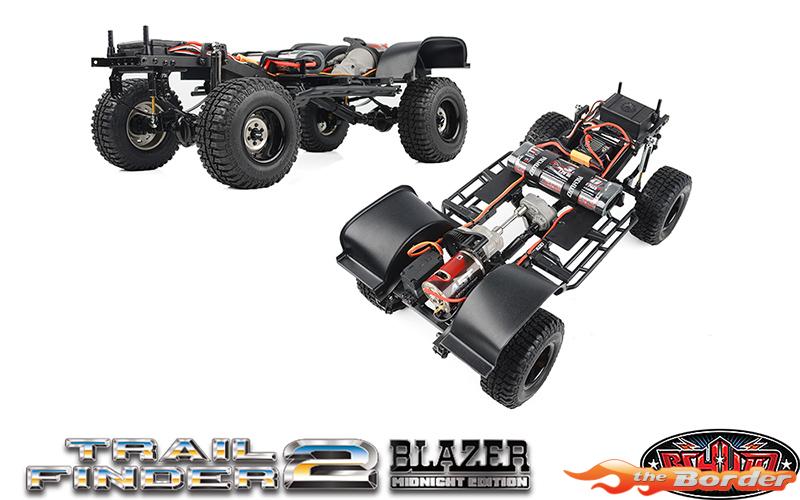 RC4WD Trail Finder 2 LWB RTR w/Chevrolet Blazer Hard Bodyset (Midnight Edition) RC4ZRTR0068 - Afbeelding 4