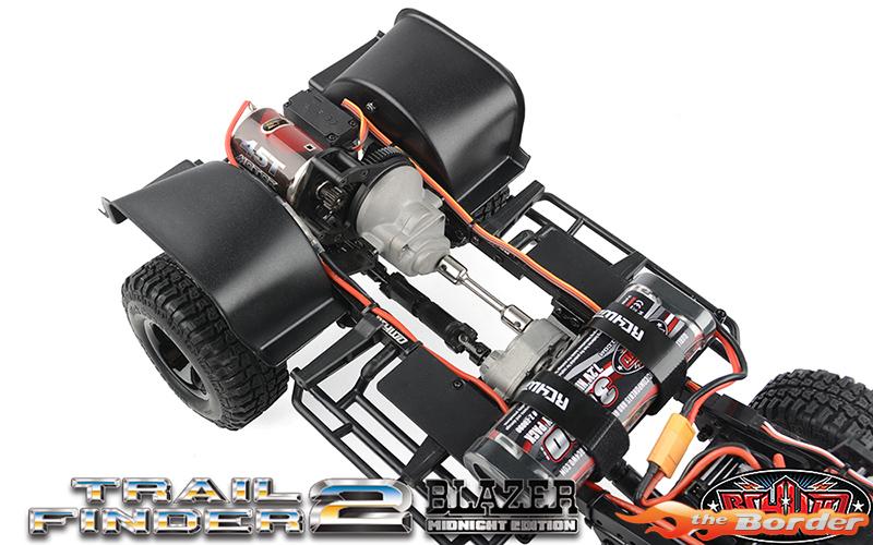RC4WD Trail Finder 2 LWB RTR w/Chevrolet Blazer Hard Bodyset (Midnight Edition) RC4ZRTR0068 - Afbeelding 5