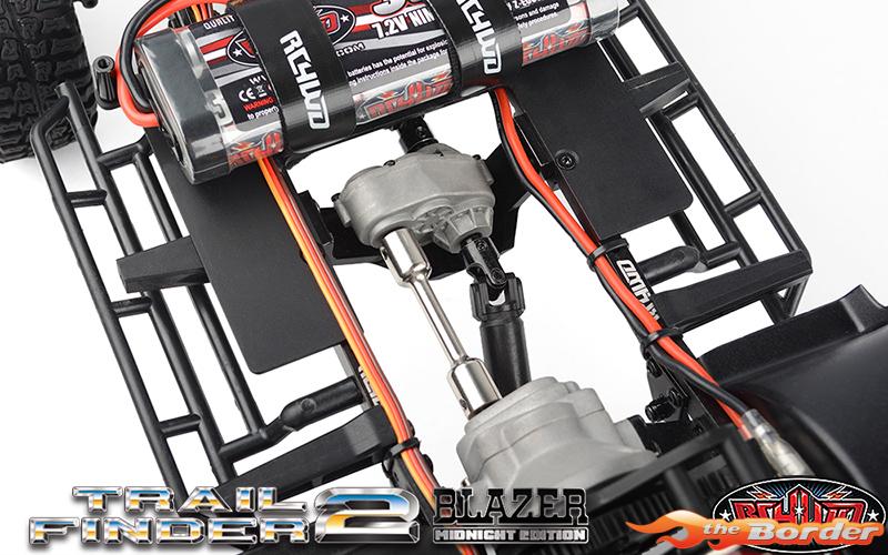 RC4WD Trail Finder 2 LWB RTR w/Chevrolet Blazer Hard Bodyset (Midnight Edition) RC4ZRTR0068 - Afbeelding 6