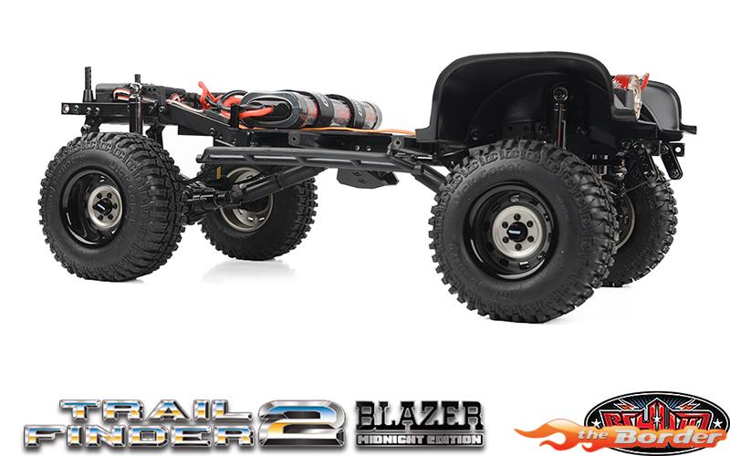 RC4WD Trail Finder 2 LWB RTR w/Chevrolet Blazer Hard Bodyset (Midnight Edition) RC4ZRTR0068 - Afbeelding 8