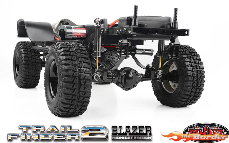 RC4WD Trail Finder 2 LWB RTR w/Chevrolet Blazer Hard Bodyset (Midnight Edition) RC4ZRTR0068 - Afbeelding 9