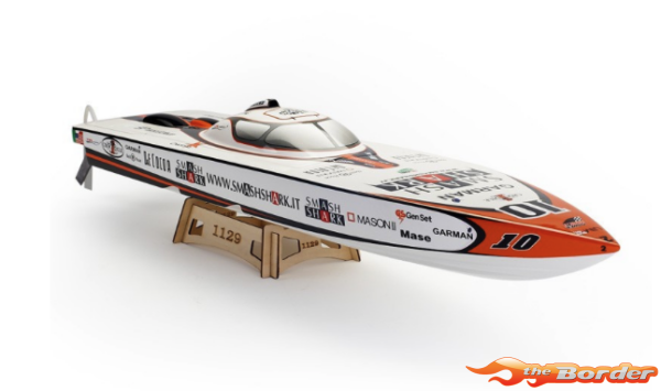 TFL 1125Smash Shark P1 Racing Fiberglass Brushless Boat ARTR
