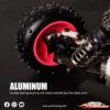 Yeah Racing Alu & Carbon Essential Conversion Kit Black for Yokomo 870C Super Dog Fighter YZ10 2023 YKDF-S01BK - Afbeelding 5