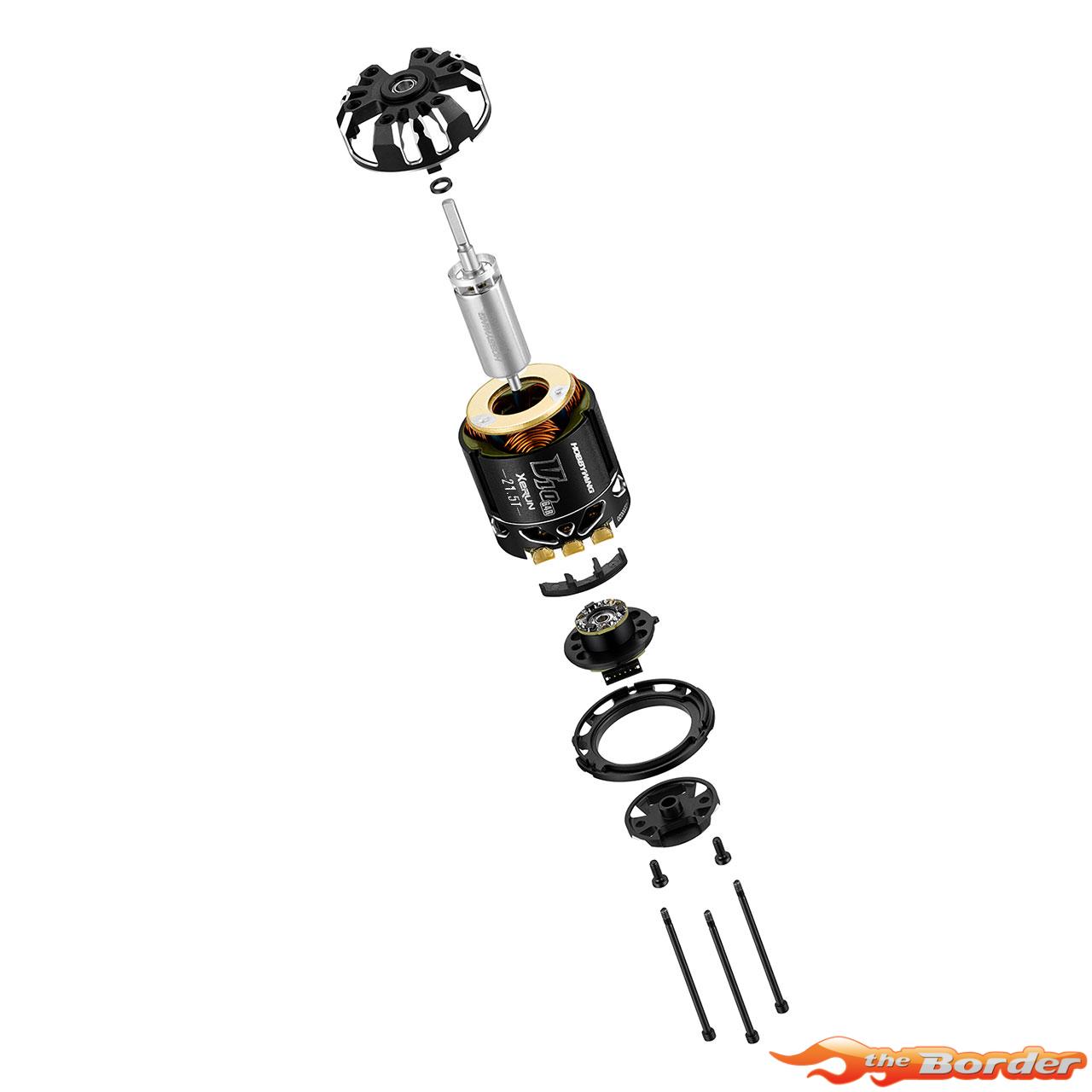 Hobbywing XERUN V10 Sensored BL Motor G4R 21.5T 30401747 - Afbeelding 4