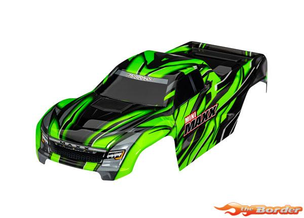 Traxxas Mini Maxx Body Green (Painted) 10711-GRN