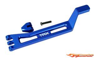 Traxxas Battery hold-down, hold-down post (blue-anodized 6061-T6 aluminum) 10726-BLUE