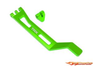 Traxxas Battery hold-down, hold-down post (green-anodized 6061-T6 aluminum) 10726-GRN