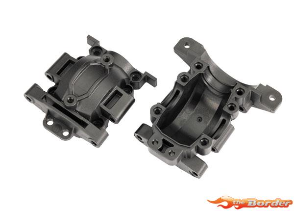 Traxxas Bulkhead, rear (upper & lower) 10729