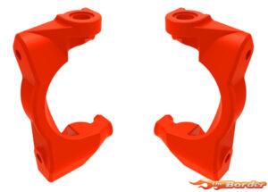 Traxxas Caster Blocks (C-hubs), Left & Right (Red) 10732-RED
