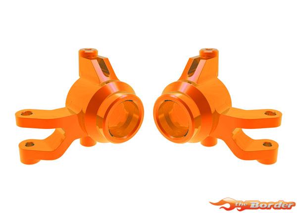 Traxxas Steering blocks, 6061-T6 aluminum (orange-anodized) (left & right) 10734-ORNG - Afbeelding 2