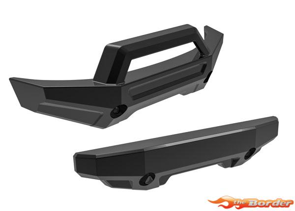 Traxxas Bumper, front (1)/ rear (1) (Black) 10735-BLK