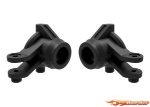 Traxxas Steering blocks, left & right (Black) 10736-BLK