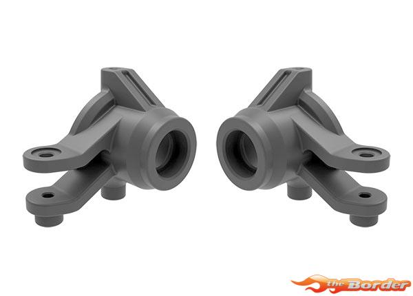Traxxas Steering Blocks, Left & Right (Grey) 10736-GRAY