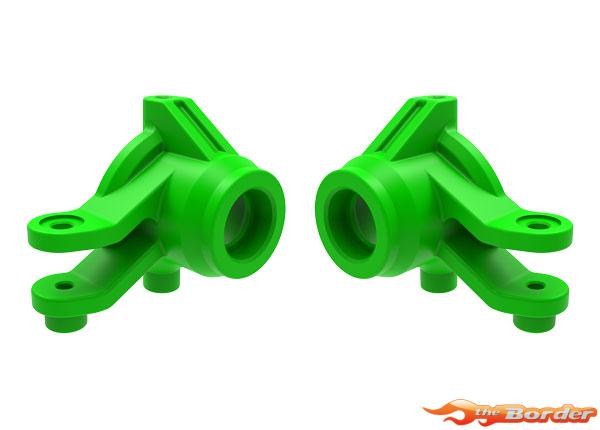Traxxas Steering Blocks, Left & Right (Green) 10736-GRN