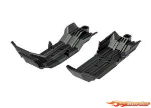 Traxxas Skid plate, Front (1), Rear (1) 10737