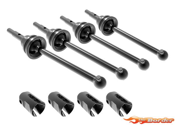 Traxxas Driveshafts, Steel Constant-Velocity (assembled), Front oar Rear (4) 10750X
