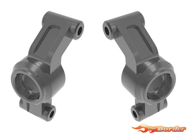 Traxxas Carriers, stub axle, 6061-T6 aluminum (Grey anodized) (left & right) 10751-GRAY - Afbeelding 3
