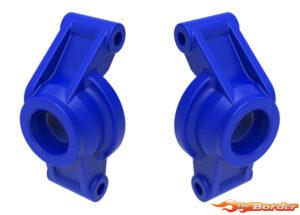 Traxxas Carriers, stub axle (blue) (rear) (left & right) 10752-BLUE