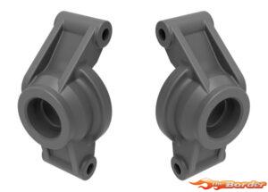 Traxxas Carriers, stub axle (gray) (rear) (left & right) 10752-GRAY