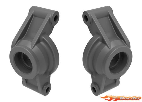 Traxxas Carriers, Stub Axle (Gray) (Rear) (Left & Right) 10752-GRAY