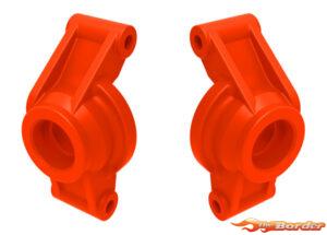 Traxxas Carriers, stub axle (red) (rear) (left & right) 10752-RED
