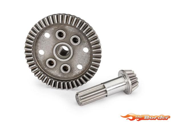 Traxxas Ring gear, differential, 47-tooth/ pinion gear, differential, 12-tooth (planetary) (Front) 10778