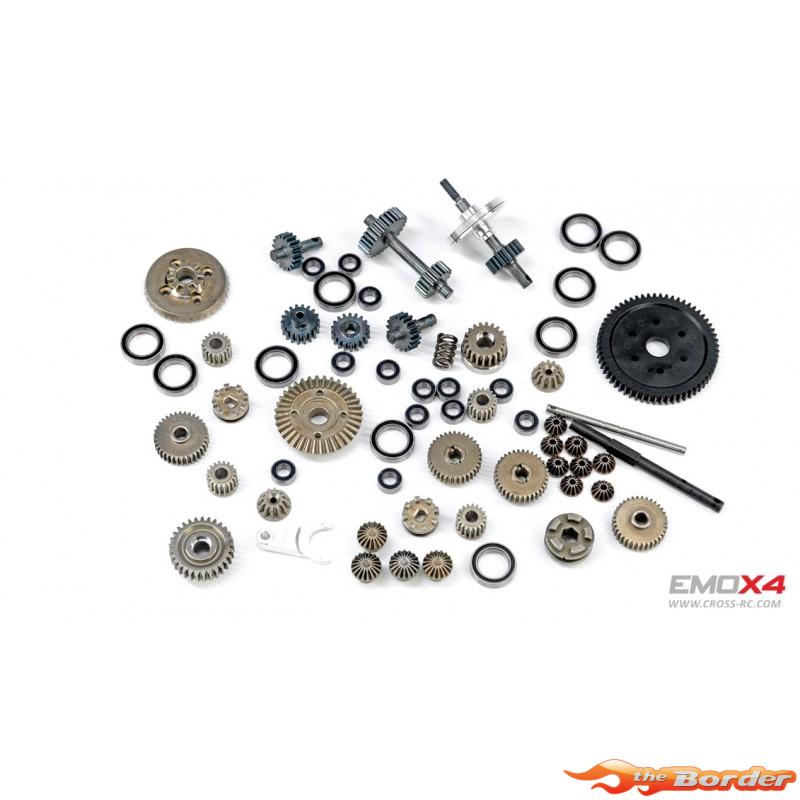 CrossRC Crawling RTR EMO X4 Silver 1/8 90100126 - Afbeelding 15