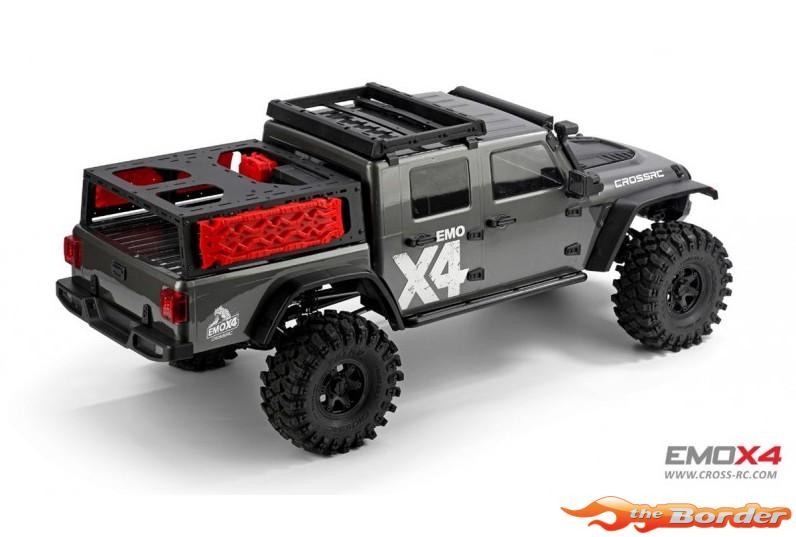 CrossRC Crawling RTR EMO X4 Grey 1/8 90100125