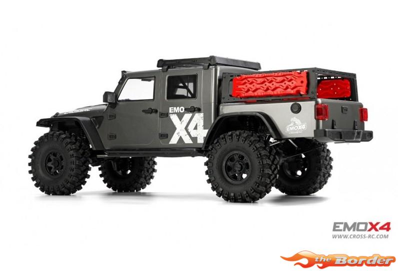 CrossRC Crawling RTR EMO X4 Grey 1/8 90100125 - Afbeelding 4