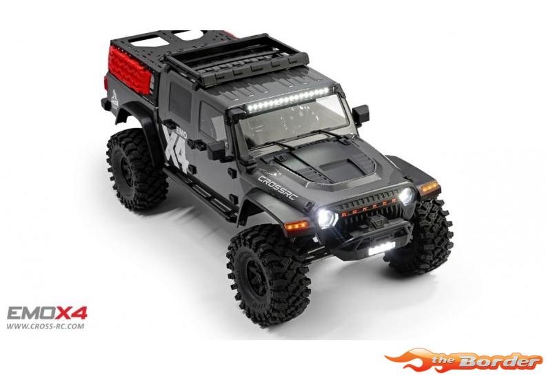 CrossRC Crawling RTR EMO X4 Grey 1/8 90100125 - Afbeelding 5