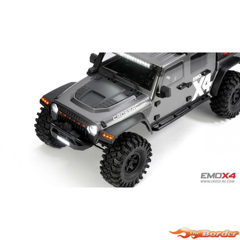 CrossRC Crawling RTR EMO X4 Grey 1/8 90100125 - Afbeelding 6