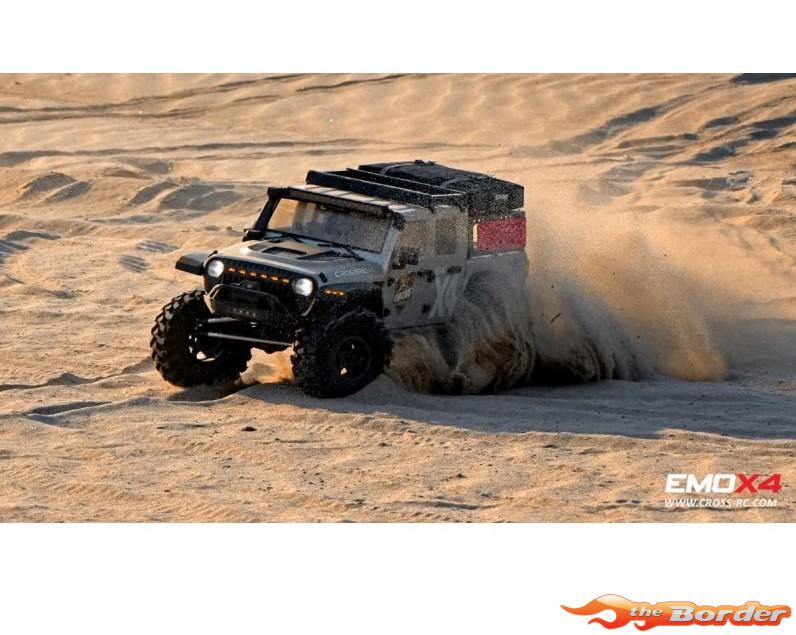 CrossRC Crawling RTR EMO X4 Silver 1/8 90100126 - Afbeelding 5