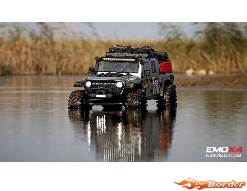 CrossRC Crawling RTR EMO X4 Silver 1/8 90100126 - Afbeelding 4