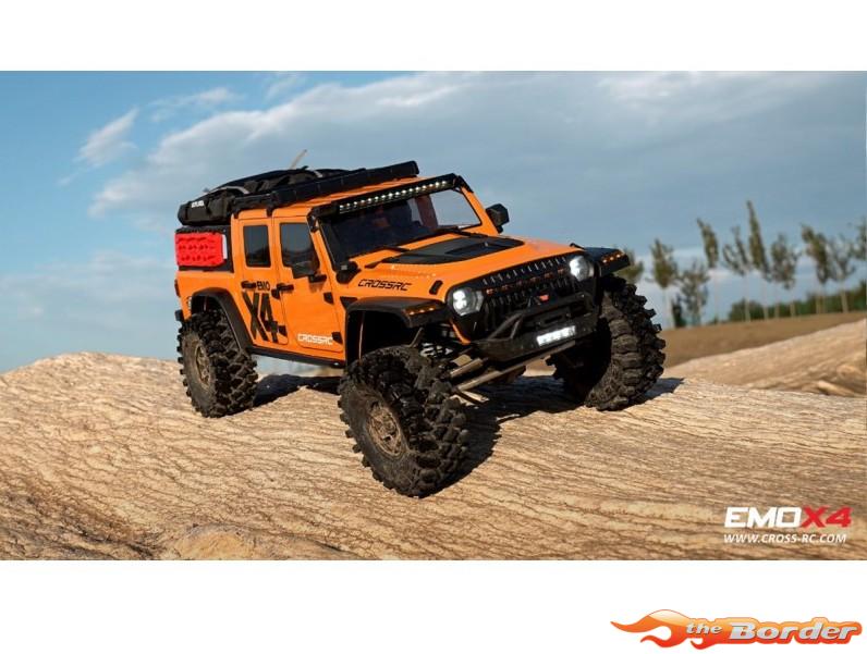 CrossRC Crawling RTR EMO X4 Yellow 1/8 90100127