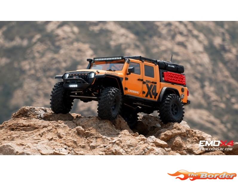 CrossRC Crawling RTR EMO X4 Yellow 1/8 90100127 - Afbeelding 3