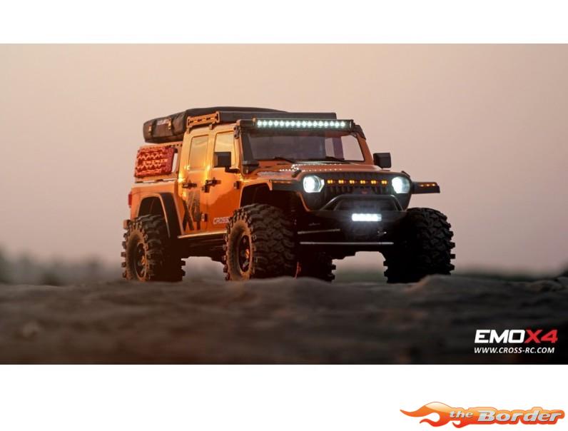 CrossRC Crawling RTR EMO X4 Yellow 1/8 90100127 - Afbeelding 5