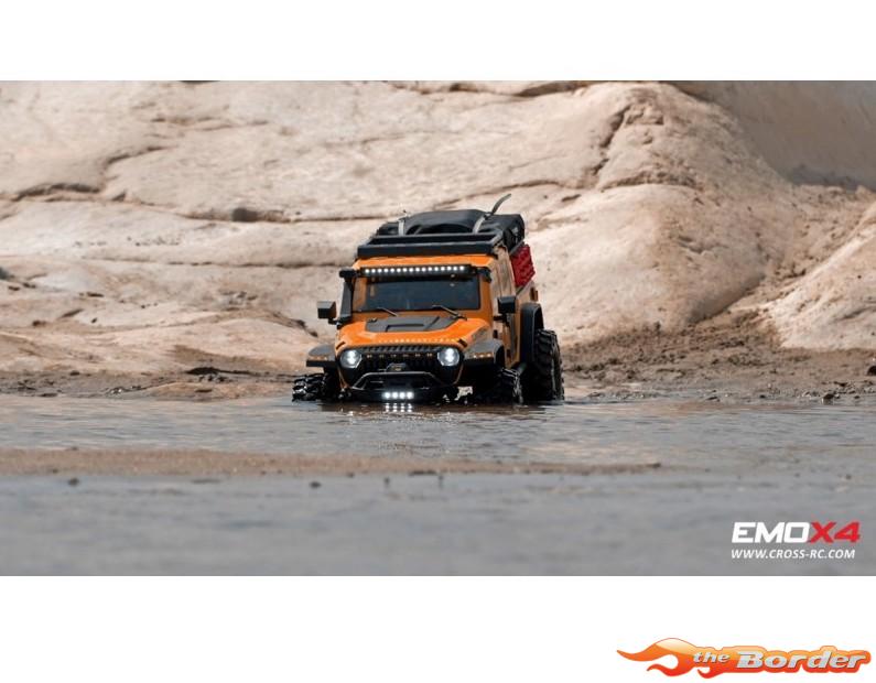 CrossRC Crawling RTR EMO X4 Yellow 1/8 90100127 - Afbeelding 6