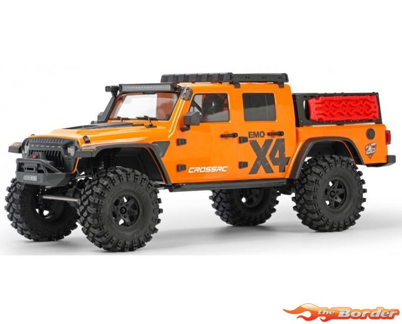 CrossRC Crawling RTR EMO X4 Yellow 1/8 90100127