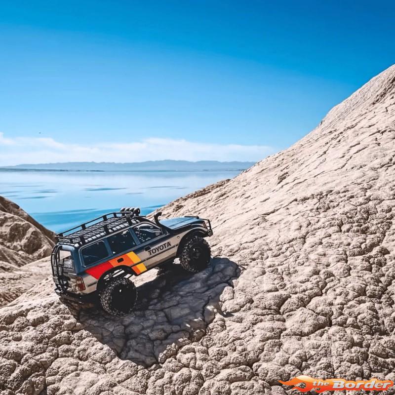 FMS 1/10 Toyota Land Cruiser 80 FCX10 Crawler ARTR Kit (RS Version) Grey FMS11042RS-GY-SP - Afbeelding 10