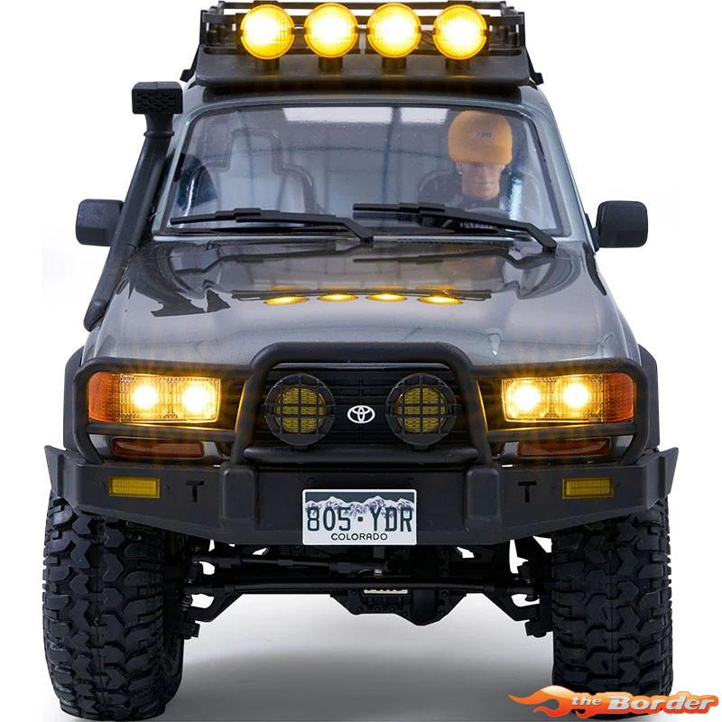FMS 1/10 Toyota Land Cruiser 80 FCX10 Crawler ARTR Kit (RS Version) Grey FMS11042RS-GY-SP - Afbeelding 3