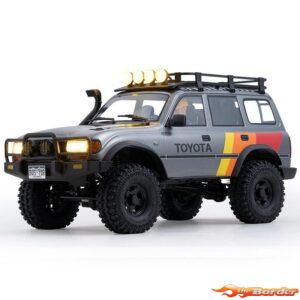FMS 1/10 Toyota Land Cruiser 80 FCX10 Crawler ARTR Kit (RS Version) Grey FMS11042RS-GY-SP