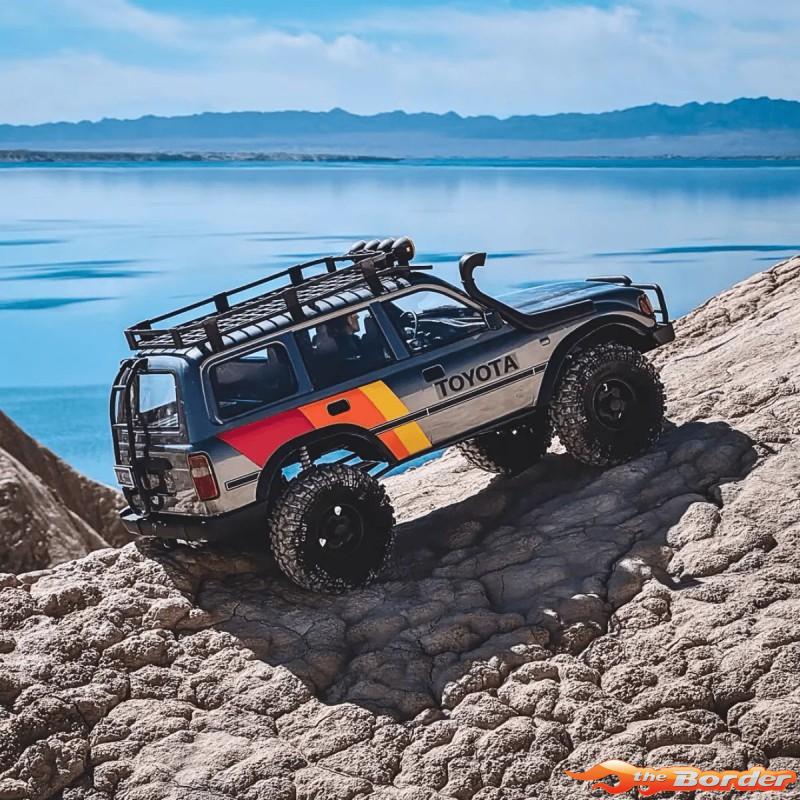 FMS 1/10 Toyota Land Cruiser 80 FCX10 Crawler ARTR Kit (RS Version) Grey FMS11042RS-GY-SP - Afbeelding 5