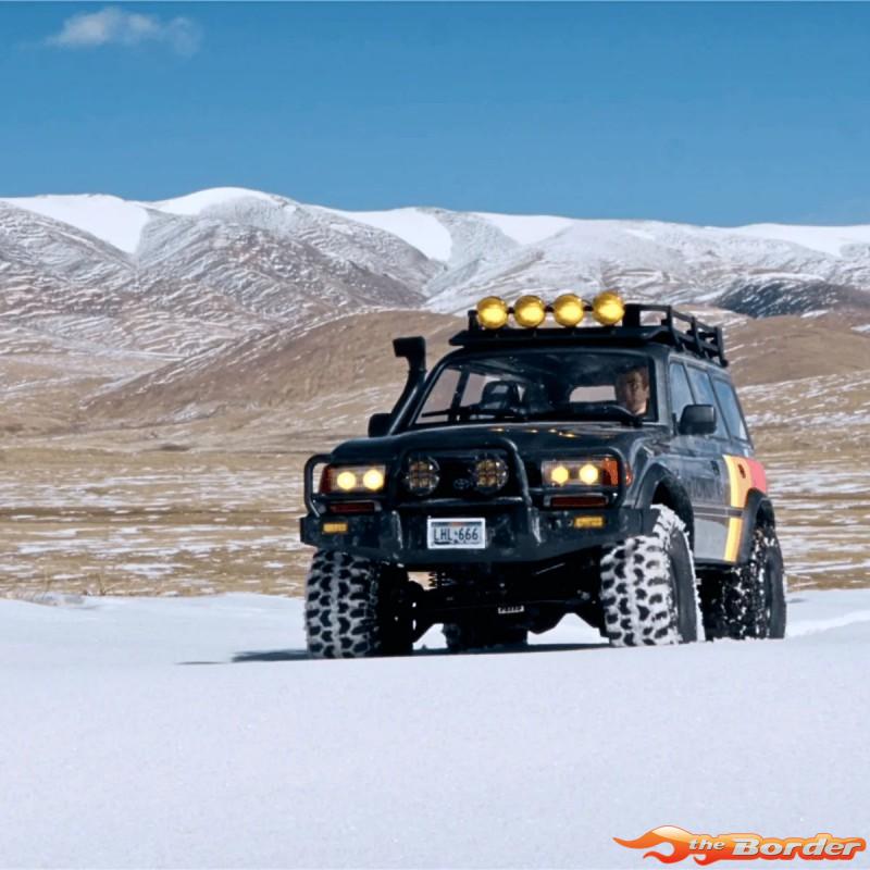 FMS 1/10 Toyota Land Cruiser 80 FCX10 Crawler ARTR Kit (RS Version) Grey FMS11042RS-GY-SP - Afbeelding 6