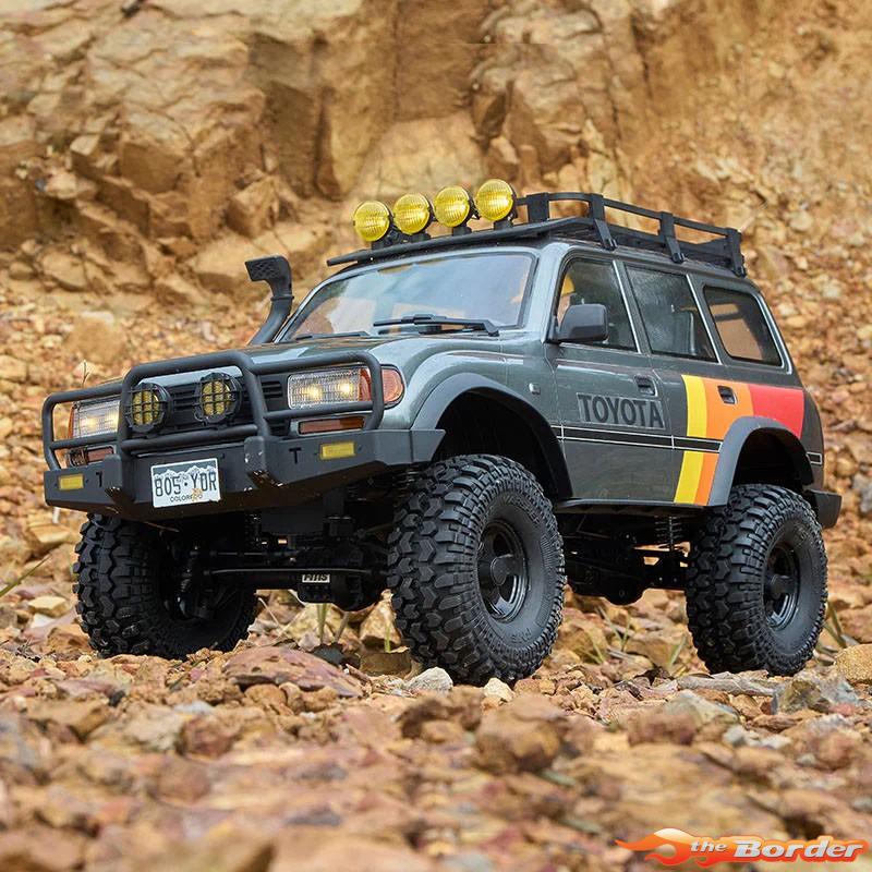 FMS 1/10 Toyota Land Cruiser 80 FCX10 Crawler ARTR Kit (RS Version) Grey FMS11042RS-GY-SP - Afbeelding 9