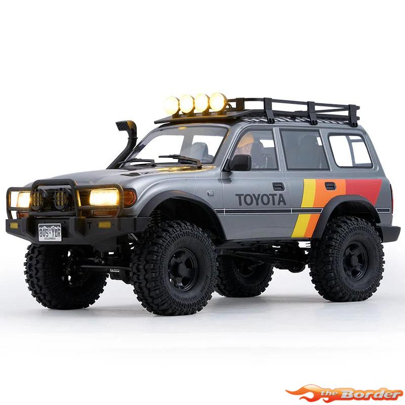 FMS 1/10 Toyota Land Cruiser 80 FCX10 Crawler ARTR Kit (RS Version) Grey FMS11042RS-GY-SP